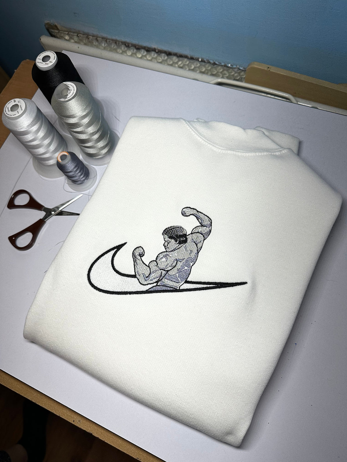 White Arnold V2 Sweater