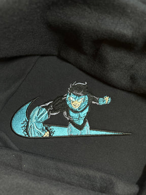 Invincible Blue Suit x Swoosh