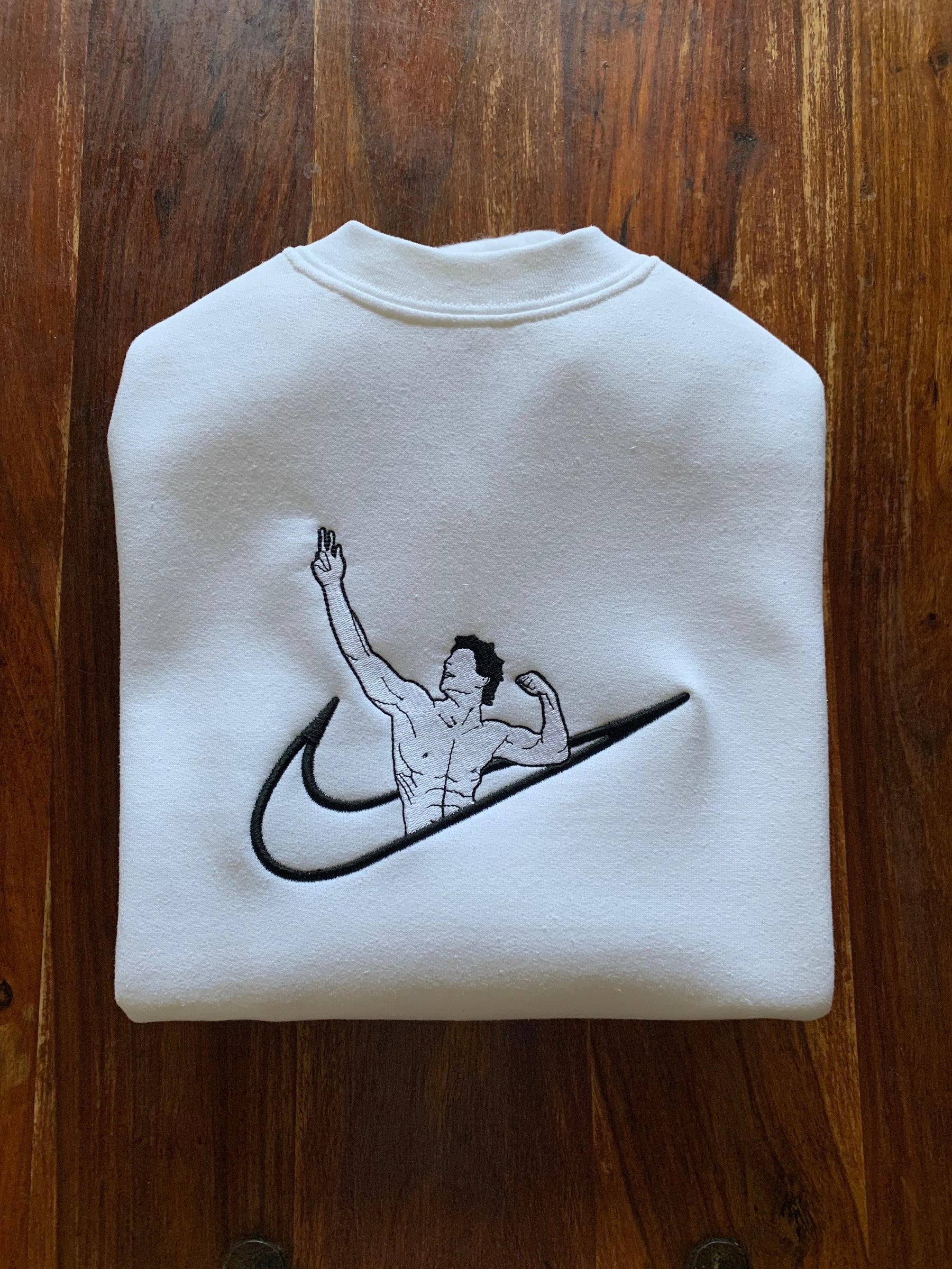 White Zyzz Sweater