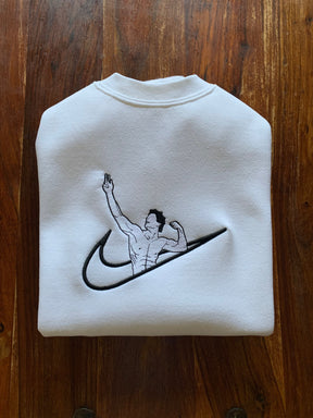 White Zyzz Sweater